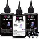 LET'S RESIN UV Resin, White & Black Colored UV Resin 300g Kit — 1