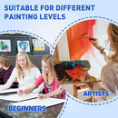 ESRICH Canvas Boards for Painting, 24 Pack 9x12 Canvases for Painting Cotton Primed Acid Free Blank Canvas Panels for Oil Paint, Watercolor, Acrylic Paint, Gouache and Tempera. | 9*12in 24pack — 7