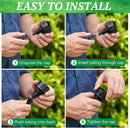 5Pcs 3/4" to 1/4" Drip Irrigation Tubing Connectors for Garden Hose — 3
