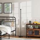 Ambimall LED Floor Lamp with Remote Control, Foot Switch, Black — 5