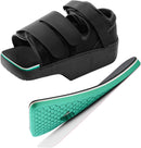 Estinko Forefoot Offloading Post Op Shoe-Wedge Post Op Shoe Ortho Wedge Healing Shoes - Offloading Shoes with Peg Assist Insole for Broken Toe, Bunion, Hammer toe, Diabetic Foot Ulcer, S - Forefoot Post Op Shoe & Peg Assist Insole * 1PC — 1