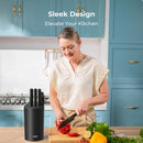 OOU Universal Knife Block Holder Without Knives, Round Kitchen Knife Holder, Detachable Knife Storage for Easy… — 4