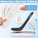 2 Pairs Steppers Insoles 4D Cloud – Cushion Support - Black - US Men 7.5-10.5 — 2