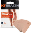 KT Health Blister Prevention Tape – 30 Precut Strips for Blister Protection, Strong Adhesive, Dermatologist Tested, Ideal for Athletes and Active Lifestyles – Beige | 3.5 Inches — 1