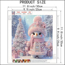 Snowman Special Shape 5D Diamond Art Painting Kits for Adults 12 x 12inch | SH182 — 5