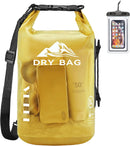 HEETA Dry Bag Waterproof Backpack with Phone Case 10L | Yellow — 1