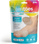 ZenToes Bunion Pads to Wear with Shoes, Waterproof Protectors, 24 Count | Beige Sensitive Skin | 24 Pack — 1