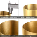 Gold Pen Holder for Desk,304 Stainless Steel Pen Cup,Pencil Cup — 3