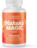 SCORCH MARKER - Maker’s Magic Sealer - Gloss Finish 8oz, All Purpose Glue, Waterbase & Waterproof Sealer for Crafts,… — 1