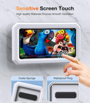 Coolpow Shower Phone Holder Waterproof Phone Holder for Shower Wall Waterproof【Anti-Fog】480°Adjustable Retractable Bathroom Phone Holder Mount Stand Water Proof Shower Case for iphone 4-7" Cellphones photo 6