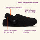 Crocs Unisex Adult Classic Cozzzy Lined Slipper – Black — 6