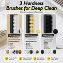 6-in-1 Premium Shoe Cleaning Kit,with 3 Brushes & Microfiber Towel — 7