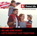 Protect Life Survival First Aid Kit for Home/Business, Camping Kits 160pcs | 160 Pieces — 8