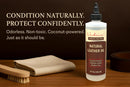 Verdana Leather Conditioner Oil – 8 Fl Oz – Plant-Based, Non-Toxic Leather Conditioner for Couches, Car Seats, Boots, Shoes, Jackets & Purses – Natural, Odorless Conditioning Oil — 4
