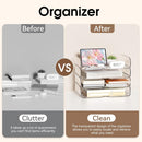 4-Tier Paper Organizer Desk Organizer Acrylic Paper Tray — 5