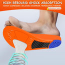 SMOSUN Carbon Fiber Insoles - Boost Explosive Power and Bounce, Arch Support, Shock Absorption, Injury Prevention, Alleviate Foot Pain (S (Child's 3.5-4 / Women's 4.5-6.5)) — 3