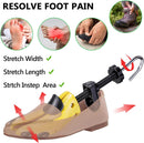 Shoe Stretcher Shoe Trees,Adjustable Length & Width for Men and Women,4-Way Adjustable Shoe Expander Widener | yellow — 3