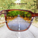 CARFIA Polarized Men's Sunglasses UV400 Protection Cool Man Shades CA5354 | 2. Stripe Frame Green Lens | Multicolor — 4