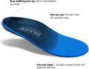 WalkHero Plantar Fasciitis Relief, Arch Support Insoles for Men Women
