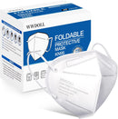 WWDOLL KN95 Face Mask 25 Pack, 5-Layers Breathable Disposable KN95 Masks — 1