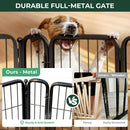 FXW Dog Gate, Extra Wide Adjustable for Openings Up to 69", 24" H