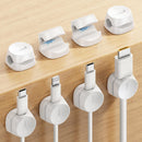 Lamicall 8 Pack Cord Organizer, [1s Lock] Cable Management Clips for Desk photo 1