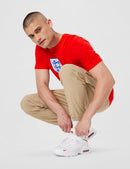 Nike Men's Air Max Fire Shoes - White/University Red — 2