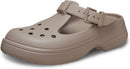 Crocs Women's Classic Mary Jane Clogs – Taupe — 1