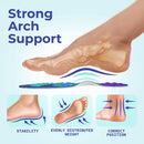 Akusoli Insoles for Woman, Shoe Insert S/M Women 5–10 Men 5.5–8 - Comfort — 5