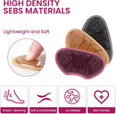 Heel Pads Grips for Shoes Too Big - Welnove 3 Pairs Adhesive Heel Liner Cushion Inserts Prevent Rubbing, Blisters, Improve Heels, Pumps, Loafers, Stilettos Fit - Heel Filler Pad for Women Men — 3