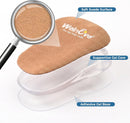 Metatarsal Pads for Mortons Neuroma Relief – Gel Ball of Foot Cushions for Men, Forefoot Cushion Pads, Foot Pads for Metatarsal Pain Relief, Brown, 2 Pairs(M+L) 4