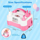 Electric Balloon Pump, Portable Electric Balloon Blower Machine Balloon Air Pump Dual Nozzle 110V 600W Balloon Inflator for Party Decorations | Pink — 3