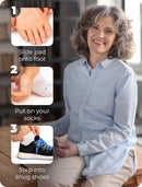 Homergy Metatarsal Foot Pads - Gel Ball of Foot Cushions for Pain Relief 3