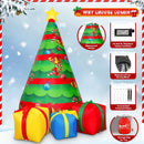 COMIN 7 FT Christmas Inflatables Tree Outdoor Decorations Blow Up Yard Present Box with Built-in LEDs for Indoor Party Garden Lawn Decor (Color-27323) — 6