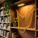 2 Pack Fish Net Decorations for Party,Natural Cotton Hawaiian Party Fishing Net Decorative, Nautical Themed Cotton Fishnet Under The Sea Pirate Ocean Beach Decor | 2pack-yellow — 3