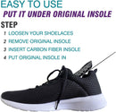1 Piece Very Rigid Carbon Fiber Shoe Insert for Arthritis,Lis Franc,Metatarsal Fractures,Acute Turf Toe,Hallux Rigidus…,Length 27.5cm(Fit Men Size 11/Women 12) — 5