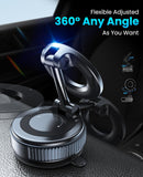 Jononser Magnetic Car Phone Holder for MagSafe, Nano-Gel Suction Cup Car Phone Mount for Car Dashboard & Windshield, Pocket-Size Foldable 360° Adjustable Car Mount for iPhone18 17 16 15 14 13 Series photo 6