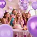 Pink and Purple Balloons, 68PCS 12 Inch Metallic Purple Pink Confetti Latex Balloons with Ribbon, Party Balloons for Girls Birthday Baby Shower Wedding Party Decorations | Pink Purple — 7