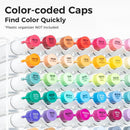 Ohuhu Alcohol Markers Brush& Fine 48 Colors for Adults Coloring Refillable | Brush & Fine — 8