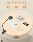 Glocusent 5W Clip on Light, 3 Colors & 5 Brightness Reading Light for Bed — 2