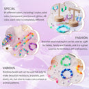 Quefe 64 Colors 2350pcs Pony Beads Bracelet Making Kit Kandi Bead — 5