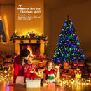 COSTWAY 5 FT Pre-lit Christmas Tree, Artificial Holiday Xmas Tree — 8