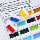 Fuumuui CREAMORA Watercolor Paint Set 24 Color Opaque Semi-Solid Timeless Tones | Professional Art Supplies with Strong Pigments & Coverage, for Artists Beginner Painters Amateur Hobbyists Painting | Daily Color | 1 Count (Pack of 1) — 8