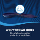 Airplus Plantar Fascia Orthotic 3/4 Length Shoe Insole (FSA&HSA Eligible)-Foam Shell & Gel Heel - Deep Heel Cup, Full-Foot Arch Support-Soft Cushioning & Stability -Fits Most Shoes & Boots-Unisex — 6
