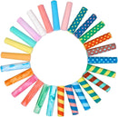 Colorations Sidewalk Chalk – 50pc 4” x 1” Washable, Bright Colored Chalk Set – Fun Kid Art Colors & Patterns – Draw on Classroom Chalkboard or Outdoor Playground – Jumbo Bulk | 50 Pieces — 7