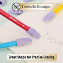 Mr. Pen- Pencil Erasers Toppers, 120 Pack, Purple, Erasers for Pencils — 5