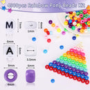 Quefe 84 Colors 4900pcs Kandi Bead Pony Beads Kandi Bracelet Kit — 2