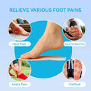 Steppers Insoles for Men & Women, 2026 New 4D Memory Foam Cloud Footstr Insoles, Comfortable & Breathable Massage Shoe Inserts with Arch Support for Foot Pain & Fatigue (Orange, US M 7-11/W 8.5-13.5) — 6