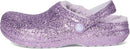 Crocs Kids' Classic Lined Kids Clog – Purple Moon — 4