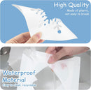 Round Stencil, 8 PCS Different Size Round Stencils, Template Stencil, Large Stencil for Spray Painting, Painting Template for Fabric Walls Arts Paper — 7
